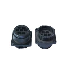 Receptacle, CPC Square Flange