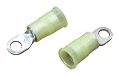 Terminal, #8 Ring, Narrow 8 Ga, Insulated