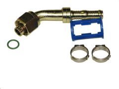 Fitting, Clip-Lok, 45 Deg, 3/4 FO x #10 Hose