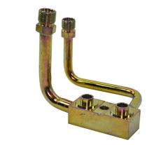 Manifold, Pad, 90 Deg, TM21, Stl