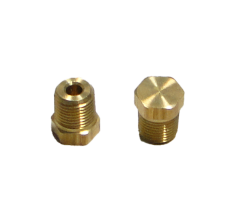 Plug, Hex Hd, 1/8" MPT, Brass