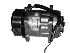 Compressor Assy, 10 CID, QP7H15, Ear, PV8, 119MM, 12V, Beadlock