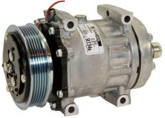 Compressor, 10 CID, QP7H15, Direct, PV6, 119MM, 12V, H/TUB-O