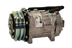 Compressor, 10 CID, FLX7, Ear, (2) V 1/2", 125MM, 12V, Pad