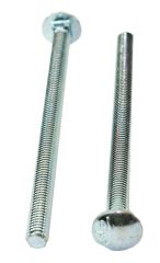 Bolt, Carriage, 3/8-16 x 8, Pltd, 6" Thread, All Thread