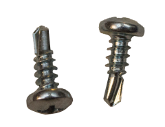 Screw, Pan Hd, Phil, #8-18 x 1/2, Drill and Tap