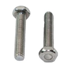 Screw, Hex Washer Hd, Stotted, SS, #8-32 x 1/2 Lg