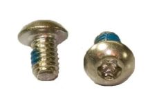 Screw, Button Head Torx, M4 x 8MM, Nickel Pltd w/Self-Locking Patch